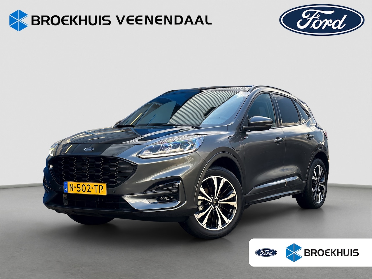 Ford Kuga - 2.5 PHEV ST-Line | Trekhaak | Adap. Cruise | Stoelverwarming | Camera | 19 inch - AutoWereld.nl