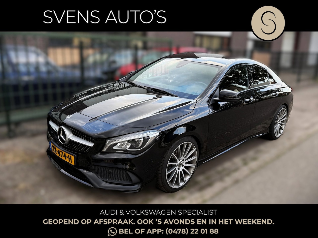 Mercedes-Benz CLA-Klasse - 180 AMG Night Edition Keyless|Groot Scherm|LED - AutoWereld.nl