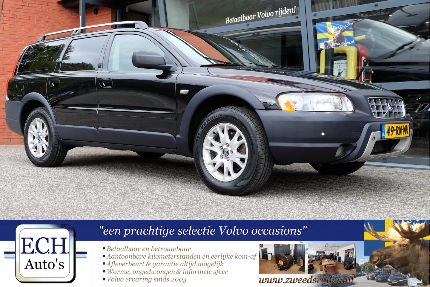 Volvo XC70 - 2.5T 210 pk Aut. Summum, Leer, Elektr. stoel, Trekhaak - AutoWereld.nl