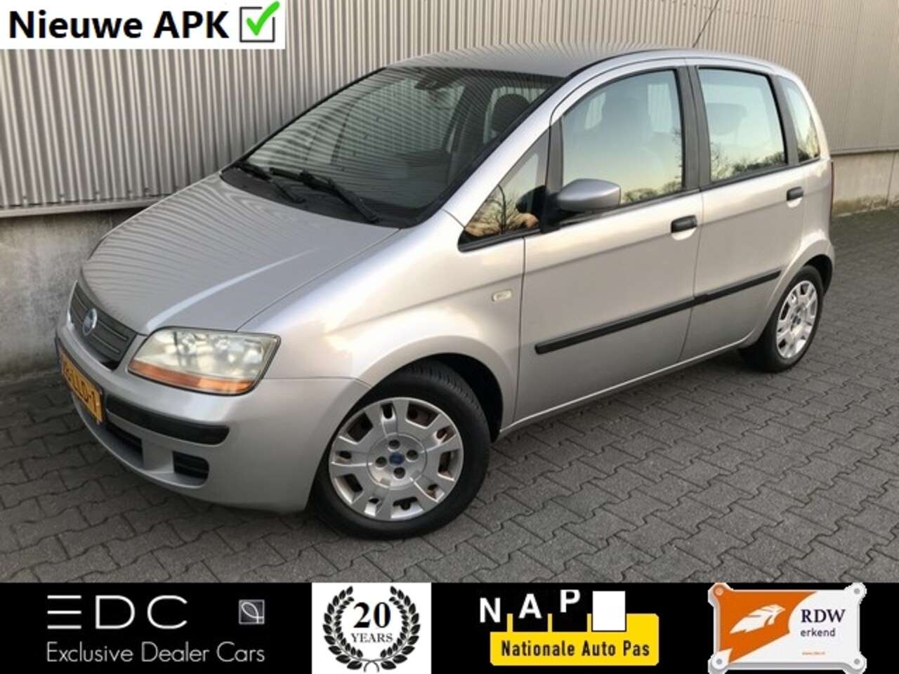 Fiat Idea - 1.4 16V Airco | Elektr. Ramen | 129.000 km | Nieuwe APK Etc. - AutoWereld.nl