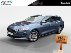 Ford Focus Wagon - 1.0 EcoBoost Hybrid Titanium 155PK Automaat | NL-Auto | 1e Eigenaar | Navigatie | Climate