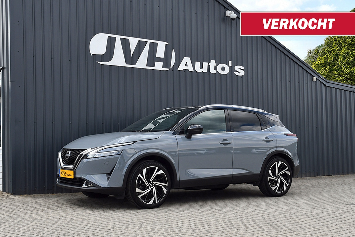 Nissan Qashqai - 1.3 MHEV Tekna Plus Bi-Tone 06-2023 | BTW | Panorama | Head-UP | Virtual CP | Leder | Cam3 - AutoWereld.nl
