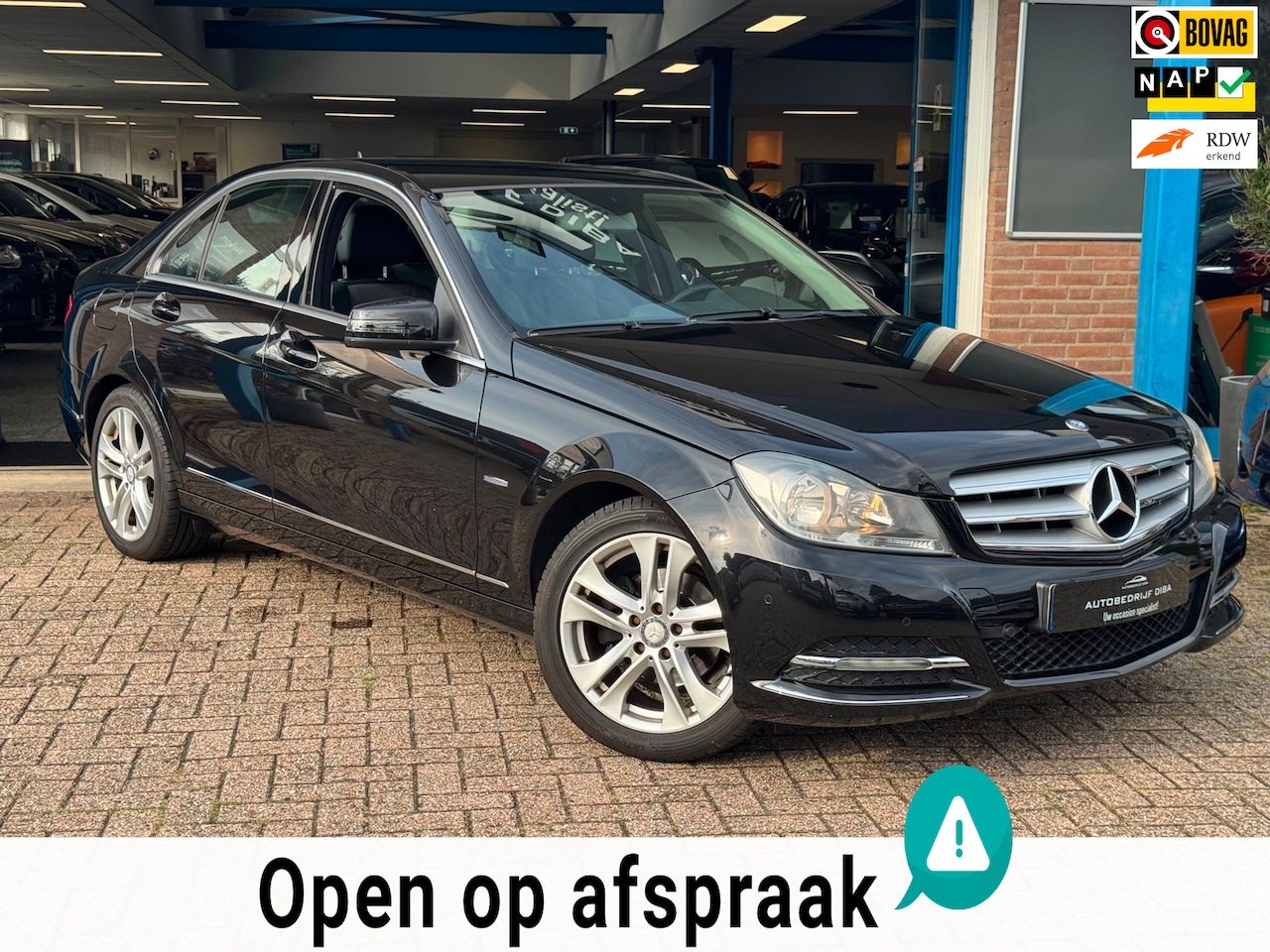 Mercedes-Benz C-klasse - 180 Avantgarde 2011 AUT NAVI LM NAP! - AutoWereld.nl