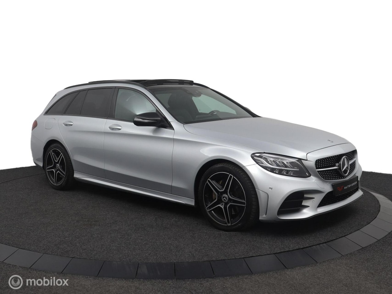 Mercedes-Benz C-klasse Estate - 180 Business Solution AMG | Pano | Elektrische kofferklep | AMG | Cruisecontrol - AutoWereld.nl