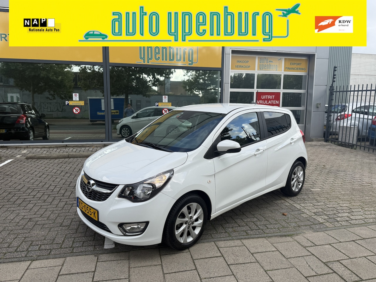 Opel Karl - 1.0 ecoFLEX Innovation * Half leder * Digitale Airco * I-Link / Carplay * 138.258 KM * - AutoWereld.nl