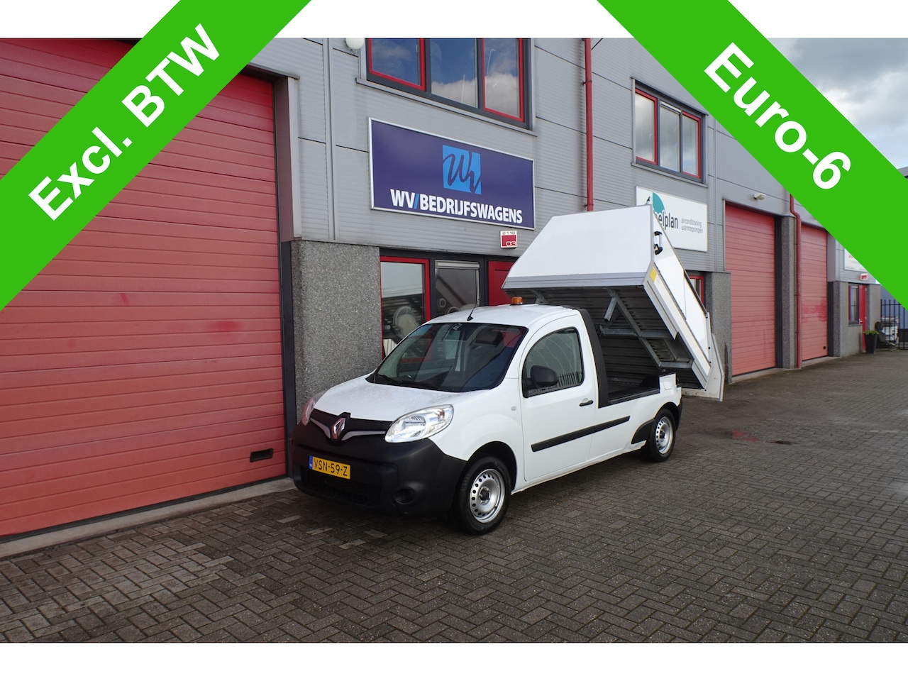 Renault Kangoo - 1.5 Blue dCi 95 Comfort Maxi kipper / vuilcontainer airco - AutoWereld.nl
