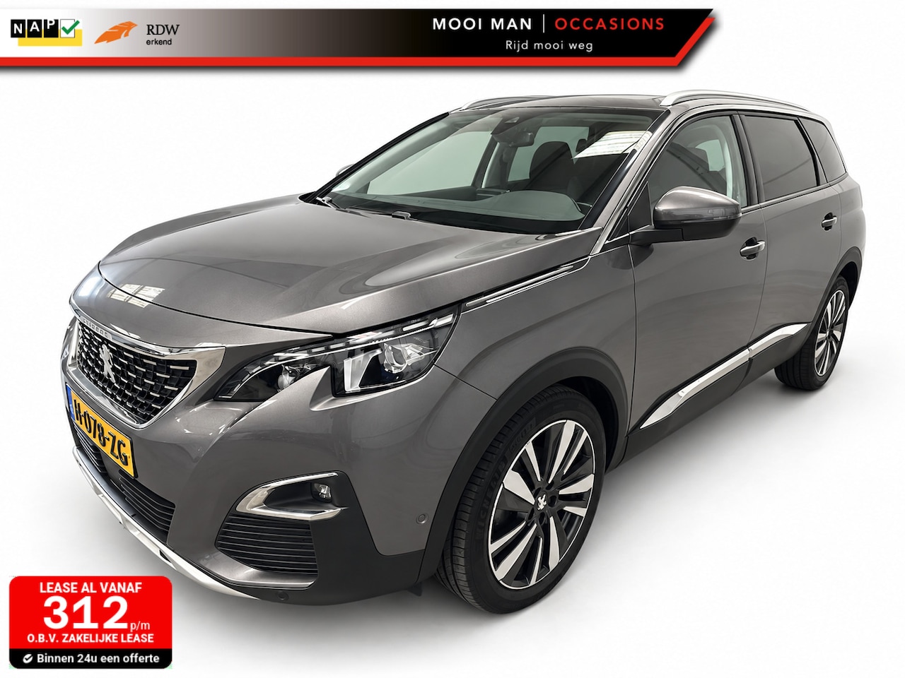 Peugeot 5008 - 1.2 PureTech Blue Lease Premium Avantage 1.2 PureTech Blue Lease Premium Avantage - AutoWereld.nl