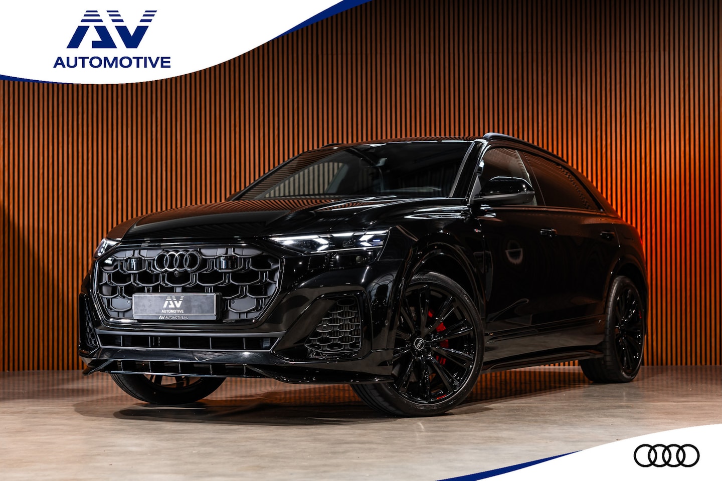 Audi Q8 - 60 TFSI e S-Line Competition | Panorama | B&O | Matrix Laser LED | 360 Camera | RS Zetels - AutoWereld.nl