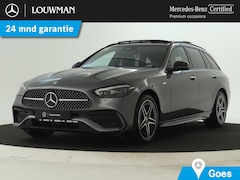 Mercedes-Benz C-klasse Estate - 300 e Business Solution AMG | Premium Plus | Trekhaak | Nightpakket | 360°-camera | Head-u