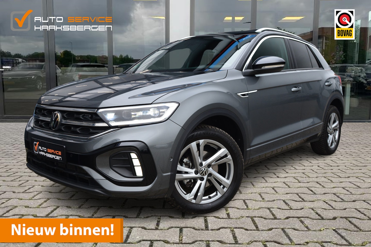 Volkswagen T-Roc - 1.5 TSI R-Line | Trekhaak | Camera | ACC | Fabrieksgarantie - AutoWereld.nl