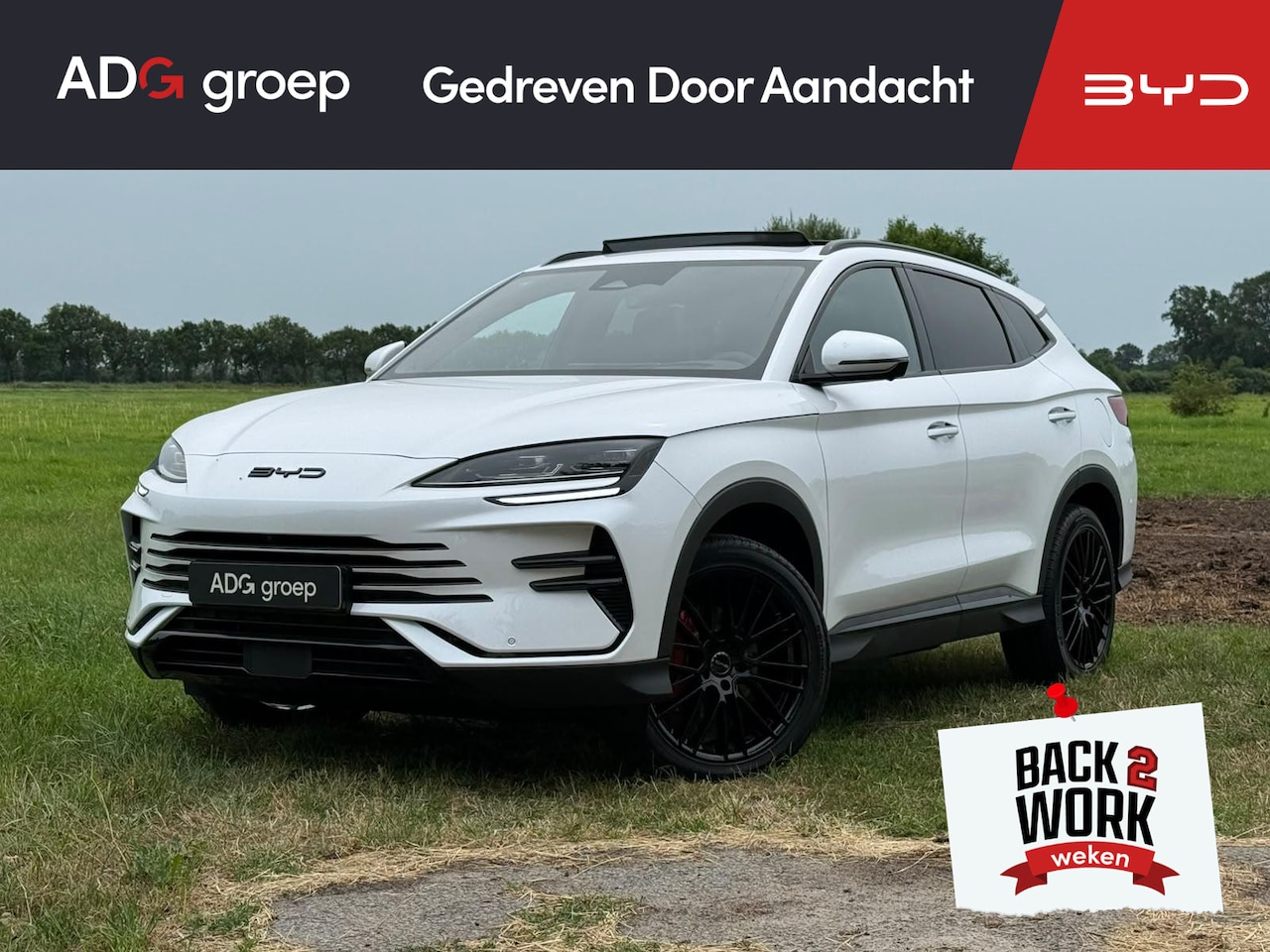 BYD Seal U - 1.5 DM-i FWD Boost | ADG Editie | Uniek ADG - Black & White Edition | 1080 km | Apple Car - AutoWereld.nl