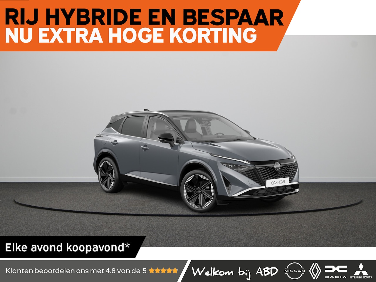 Nissan Qashqai - Tekna Plus + Two Tone Mild-Hybrid 158 Xtronic | 12.3" TFT Digital Cockpit | Advanced Drive - AutoWereld.nl