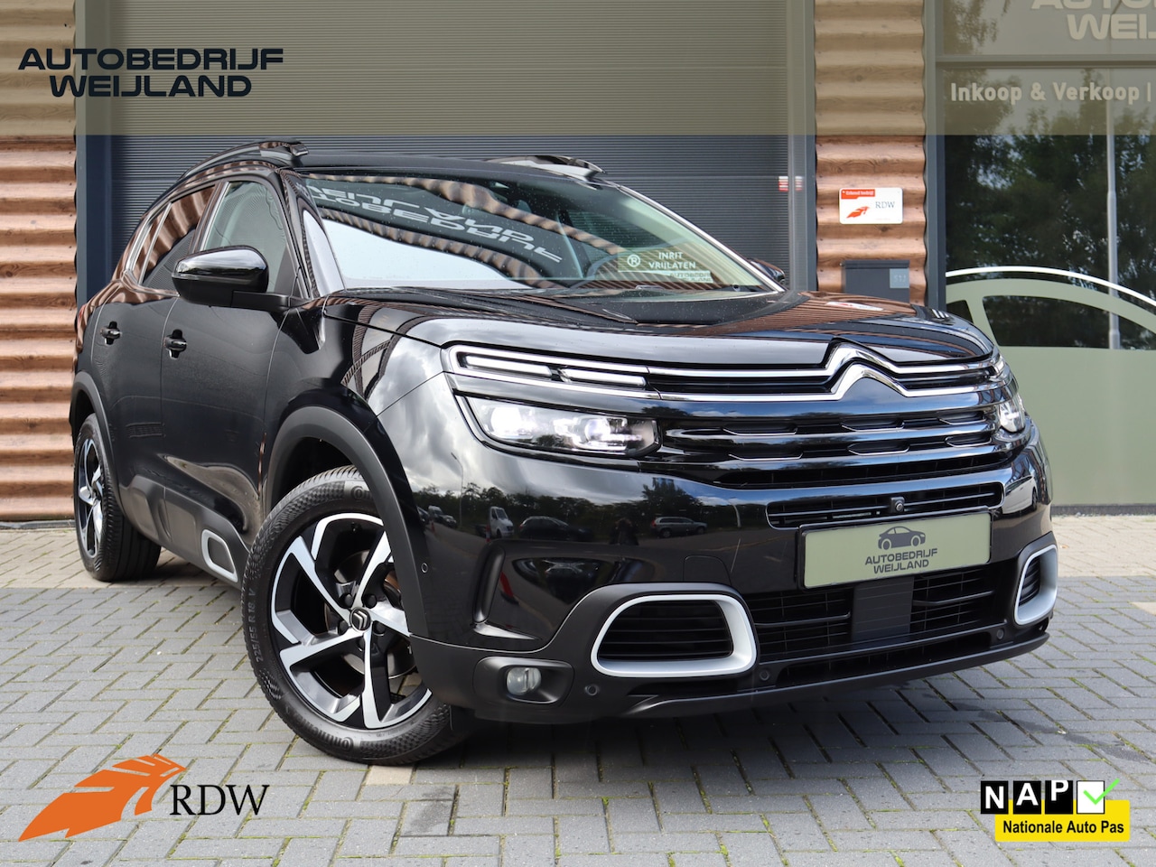 Citroën C5 Aircross - 1.6 PureTech Business Plus 180PK TREKHAAK I 1ste eig. I Leer I Navi I Carplay I Trekhaak 1 - AutoWereld.nl