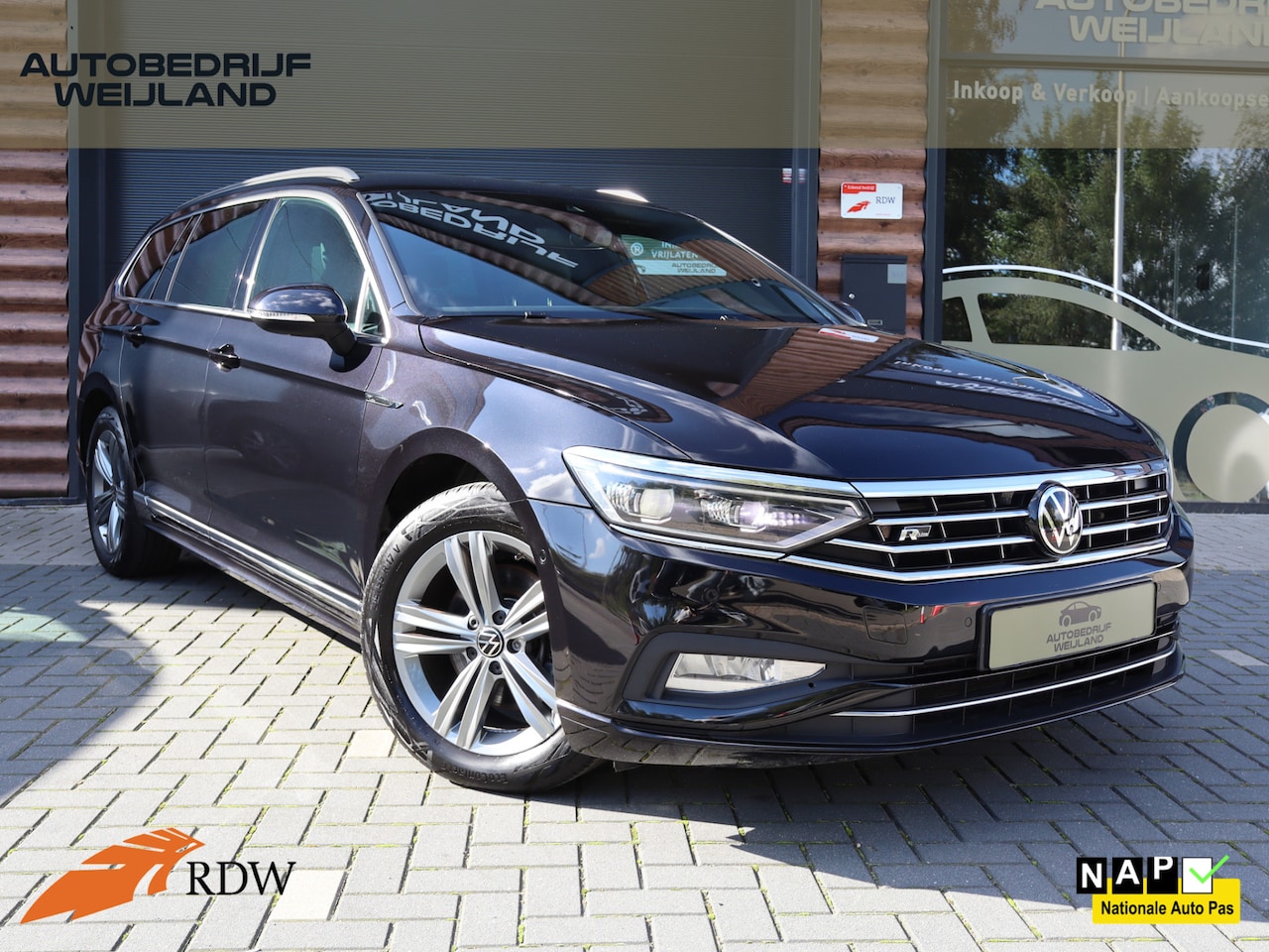 Volkswagen Passat Variant - 1.5 TSI R-Line Business + NL-auto NAP LEER TREKHAAK I 1ste eig. I 2X R-line I Keyless I  I - AutoWereld.nl