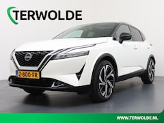 Nissan Qashqai - 1.3 MHEV Xtronic Tekna Plus | Trekhaak | Panoramadak | Lederen Bekl. | BOSE Audio |