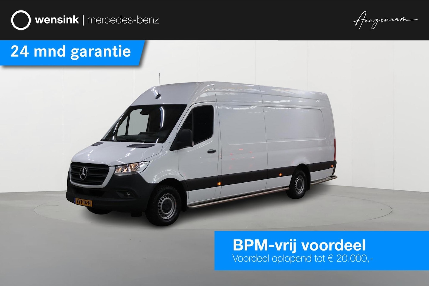 Mercedes-Benz Sprinter - 315 CDI Aut. | L4 H2 | 2-zits | Parkeercamera | Airco | Bluetooth | Laadruimte-inrichting - AutoWereld.nl