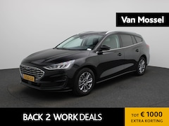 Ford Focus Wagon - 1.0 EcoBoost Hybrid Titanium | APPLE CARPLAY - ANDROID AUTO | PARKEERSENSOREN | NAVIGATIE