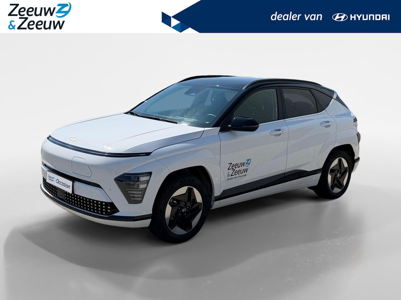 Hyundai Kona Electric - Comfort Smart 64.8 kWh | TWO TONE | APPLE CARPLAY / ANDROID AUTO | SNELLADEN | PARKEERHULP - AutoWereld.nl