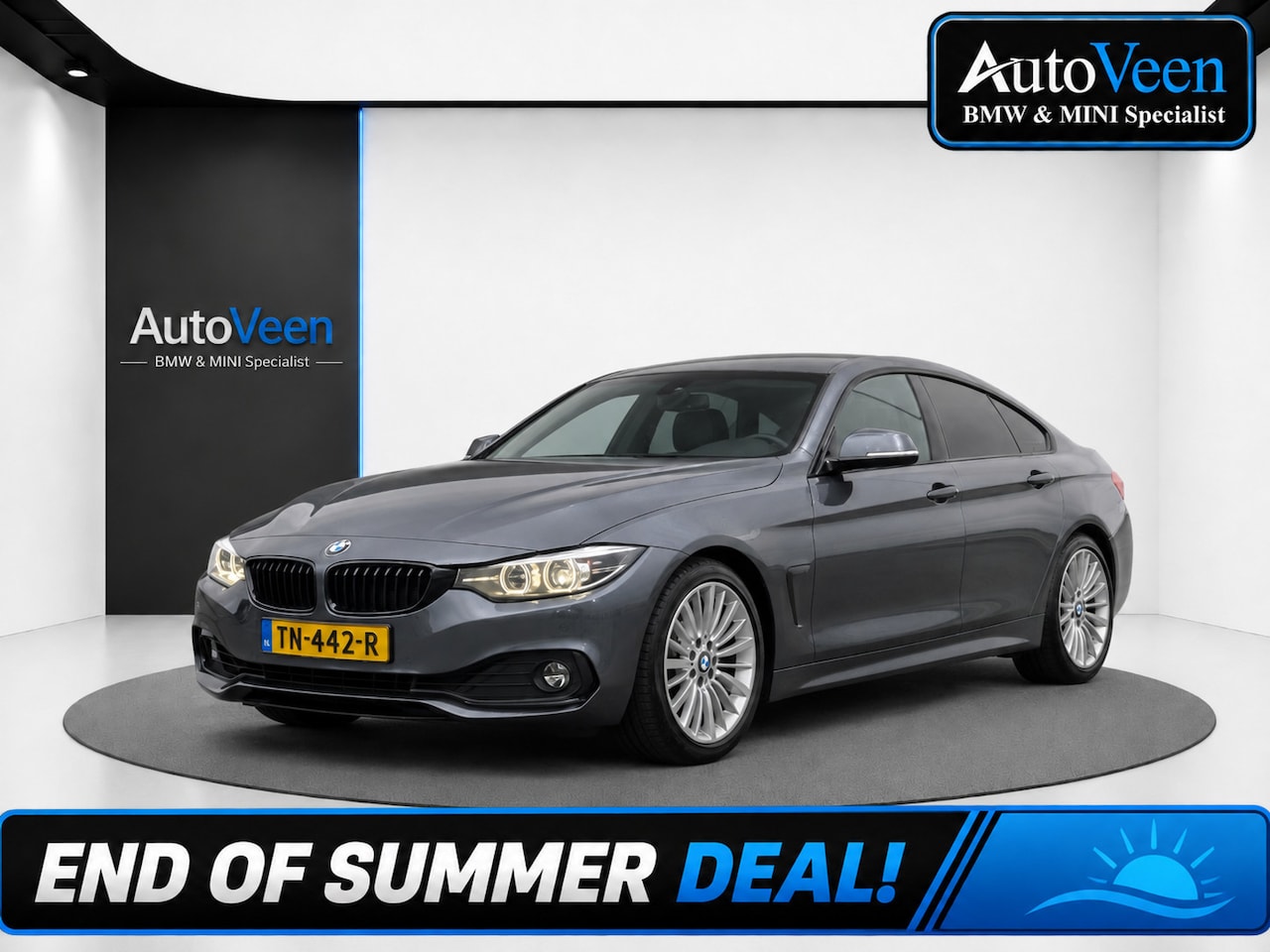 BMW 4-serie Gran Coupé - 418i High Executive (SHADOW, LEDER, NL AUTO, LED, NAVI, CLIMA) - AutoWereld.nl