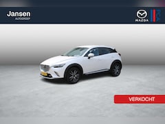 Mazda CX-3 - 2.0 SkyActiv-G 120 GT-M , Automaat, Trekhaak, Navi, Camera, Leder/stof, Adap-Cruise, Stuur
