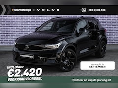Volvo EX40 - Single Motor Extended Range Ultra Black Ed. 82 kWh | Black Edition | Europa | Schuif-/Kant