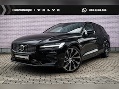 Volvo V60 - 2.0 T6 Plug-in hybrid AWD Ultra Dark | Schuif-/kanteldak | Head Up Display | Donker Glas |