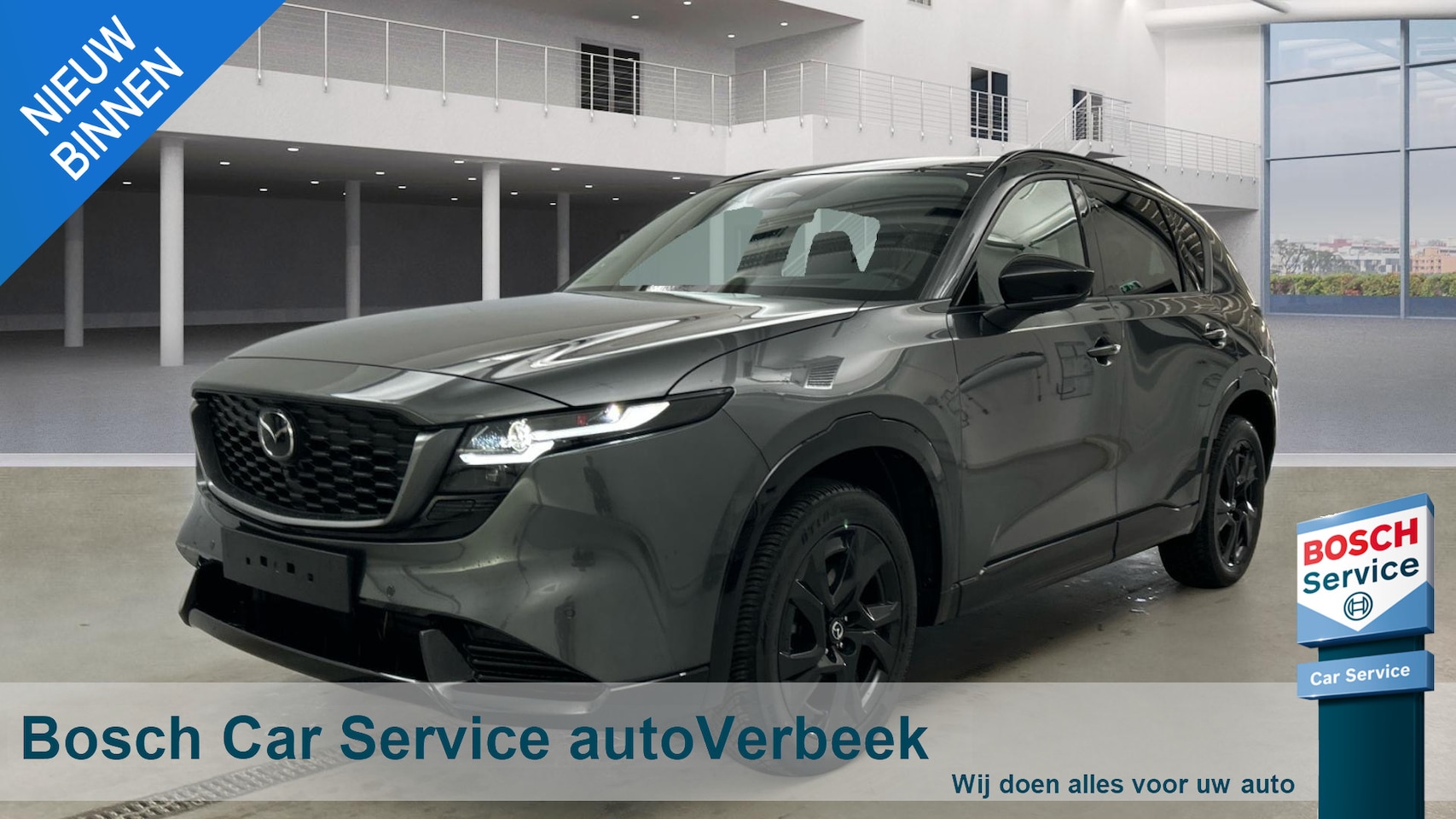 Mazda CX-5 - 2.5 E-SKYACTIV G 141 M HYBRID Homura | Panoramic Sunroof Pack | Leder | HuD | Memory stoel - AutoWereld.nl