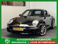 Porsche 911 - 3.6 CARRERA 4 TIPTRONIC LEDER NAVIGATIE CRUISE CONTROL CLIMATE CONTROL SCHUIF/KANTELDAK BL