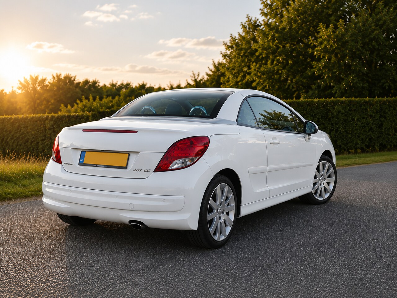 Peugeot 207 CC - 1.6 VTi Noir & Blanc - AutoWereld.nl