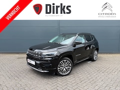 Jeep Compass - 1.5T e-Hybrid Summit (Leder incl verwarming/koeling/geheugen - Elektrische Klep - Adaptiev