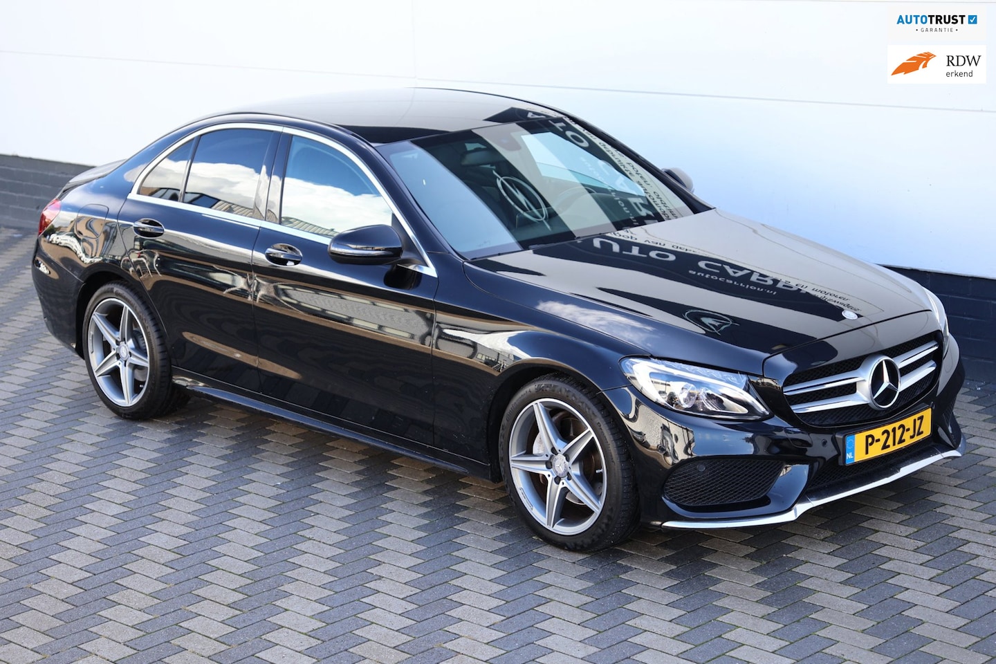 Mercedes-Benz C-klasse - 180 AMG Sport Edition Aut. LED Navi !! - AutoWereld.nl
