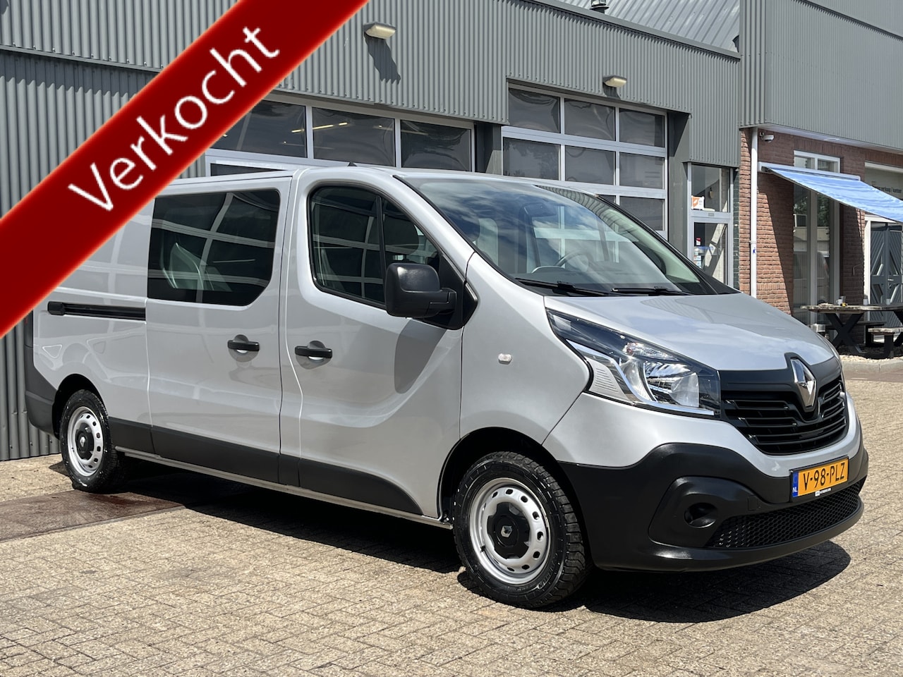 Renault Trafic - 1.6 dCi L2H1 DC Marge Btw /Bpm vrij Airco Cruise controle Navigatie Dubbele cabine 1e eige - AutoWereld.nl