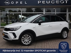 Opel Crossland - Elegance 1.2 Turbo 130pk Start/Stop AT8 Automaat, Stoel- Stuur en Voorruitverwarming Camer