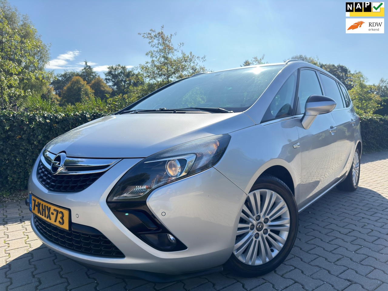 Opel Zafira Tourer - 1.4 Design Edition 7 Persoons, , Clima / Cruise / Navi / Isofix / Led / Pdc / Xenon / 17" - AutoWereld.nl