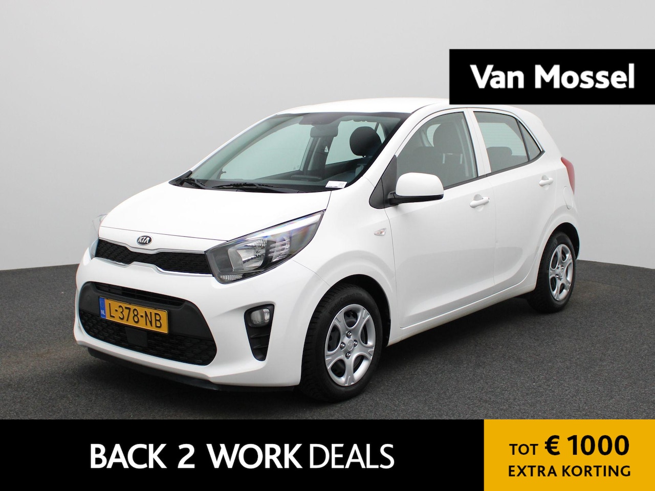 Kia Picanto - 1.0 DPi ComfortLine | AUTOMAAT | AIRCO | BLUETOOTH | CRUISE CONTROL | MULTIFUNCTIONEEL STU - AutoWereld.nl