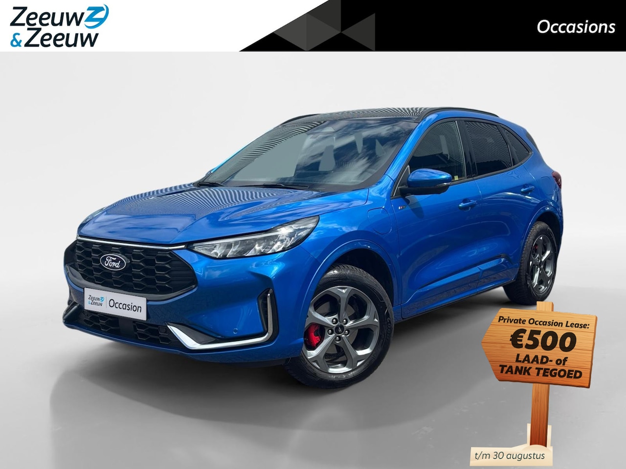 Ford Kuga - 2.5 PHEV ST-Line X | NIEUWSTAAT! | Panoramadak | Elektr. Trekhaak | Winter Pack |  B&O Sou - AutoWereld.nl