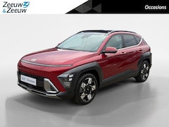 Hyundai Kona - 1.6 GDI HEV Premium Sky | Full options | Navi | Leder | Stoelverwarming en koeling