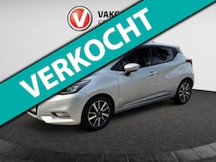 Nissan Micra - 0.9 IG-T N-Connecta | Clima | Camera | Cruise | Navi | PDC Achter | Slechts 42.000 KM | Or