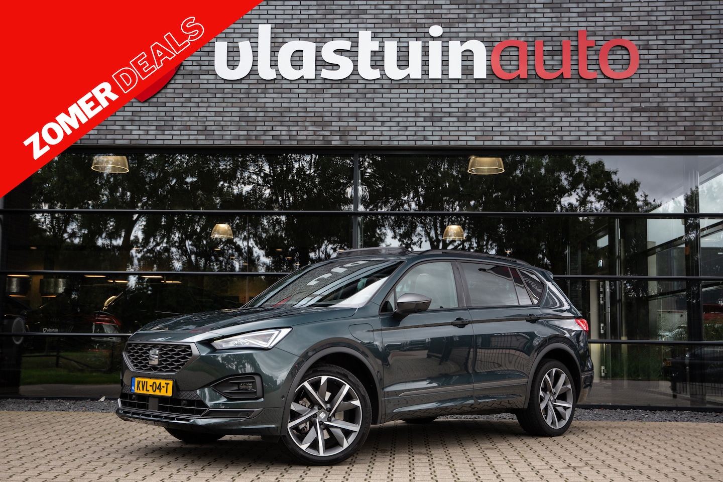 SEAT Tarraco - 1.4 TSI e-Hybrid PHEV FR Business , SOH 100%, Panoramadak, Trekhaak, Adap. cruise, - AutoWereld.nl