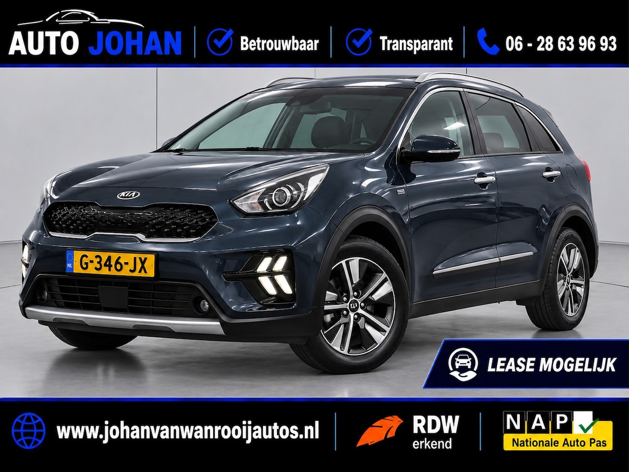 Kia Niro - 1.6 GDi Hybrid DynamicLine 1.6 GDi Hybrid DynamicLine - AutoWereld.nl