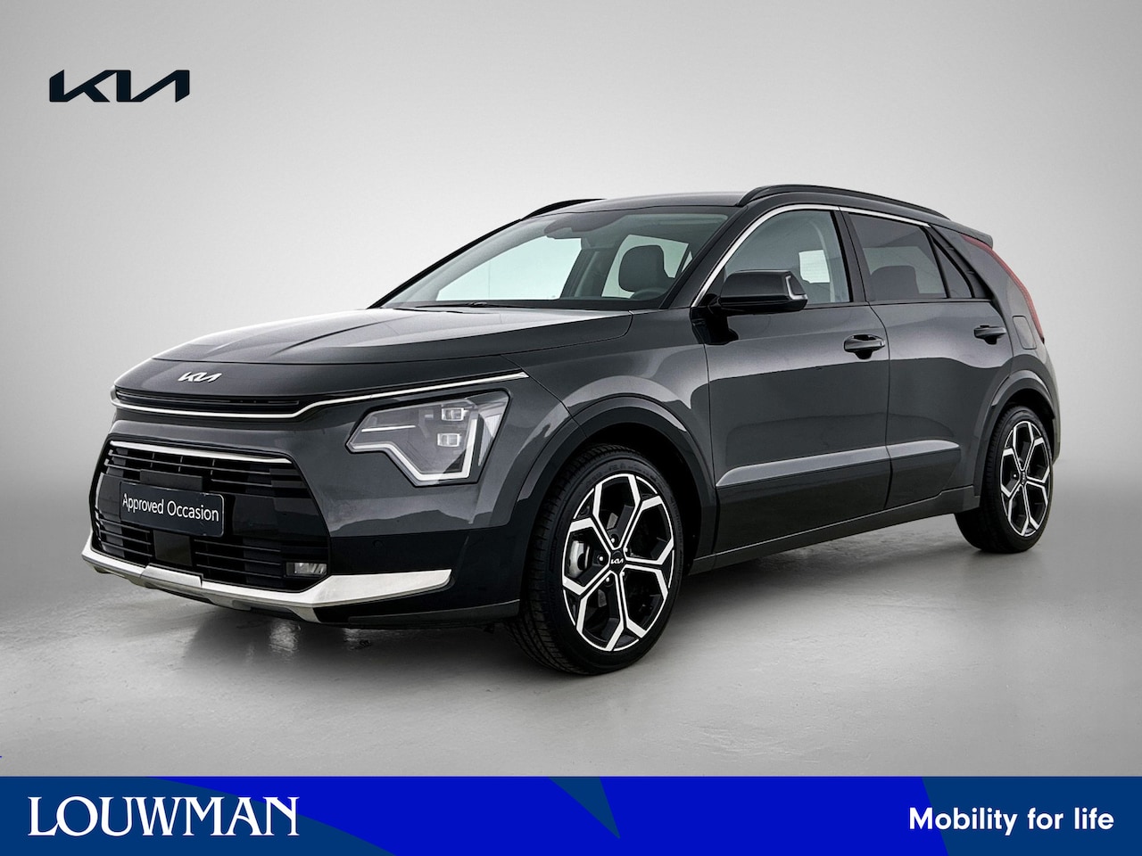 Kia Niro - 1.6 GDi Hybrid DynamicPlusLine 18"Inch velgen | Stoelverwarming | Stuurverwarming | Naviga - AutoWereld.nl