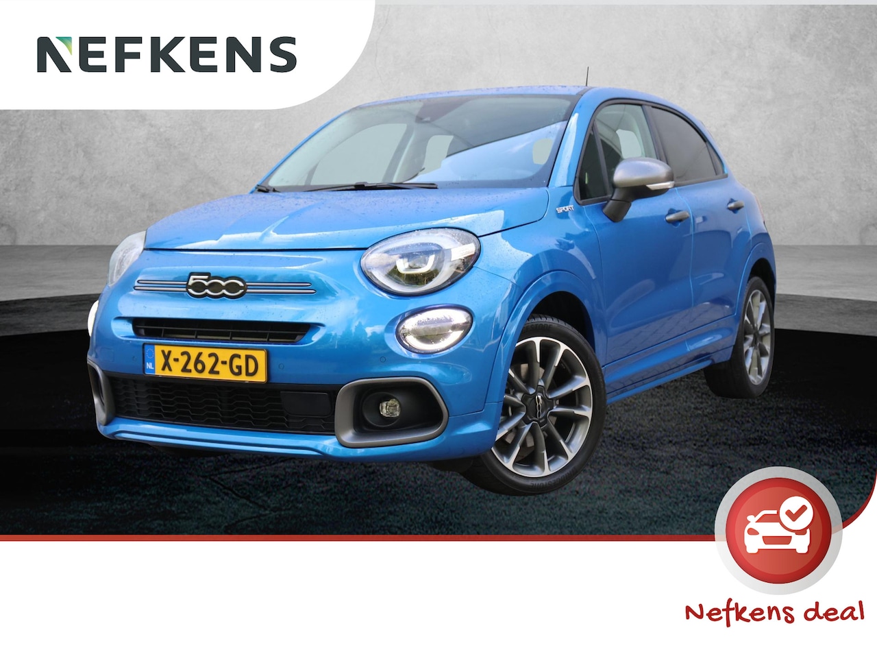Fiat 500 X - 1.5 130pk Hybrid Sport | Navigatie | Camera | Stoelverwarming | Dodehoekbewaking - AutoWereld.nl