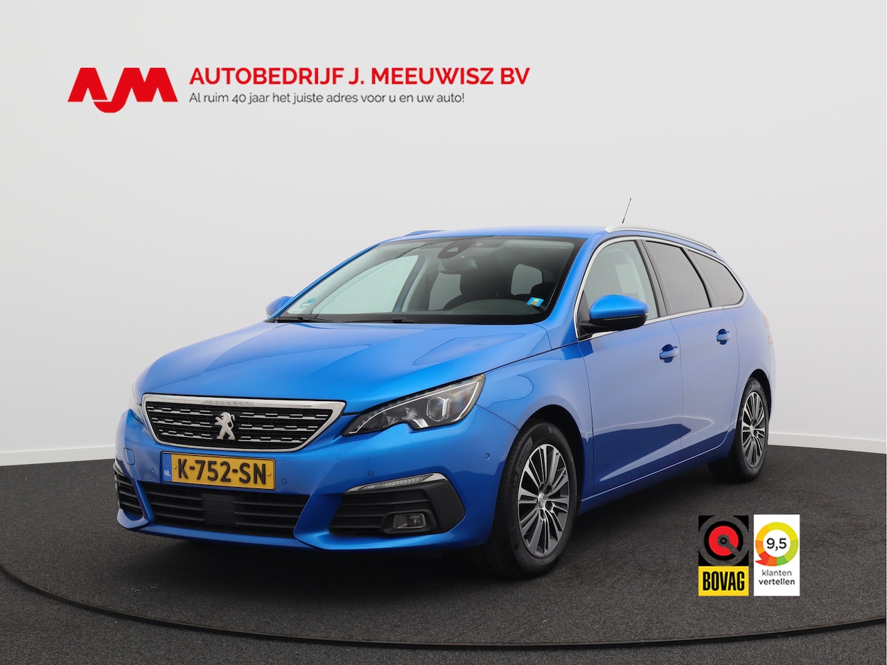 Peugeot 308 SW - 1.2 PureTech Blue Lease Allure/ zeer mooi! - AutoWereld.nl