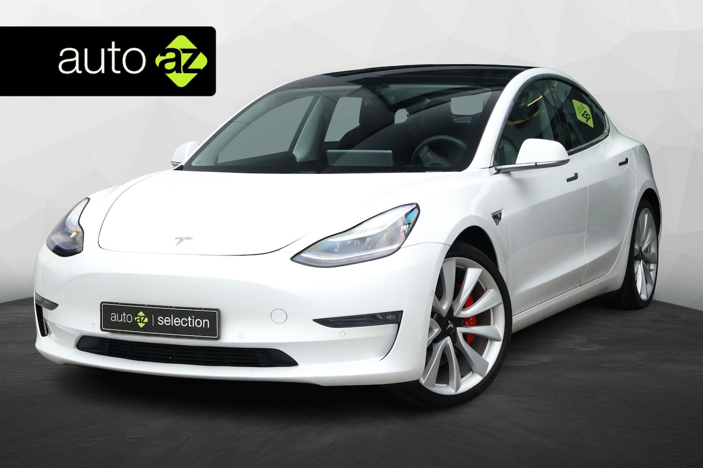 Tesla Model 3 - Performance AWD 75 kWh / SoH 87,6% / Panoramadak / Camera - AutoWereld.nl