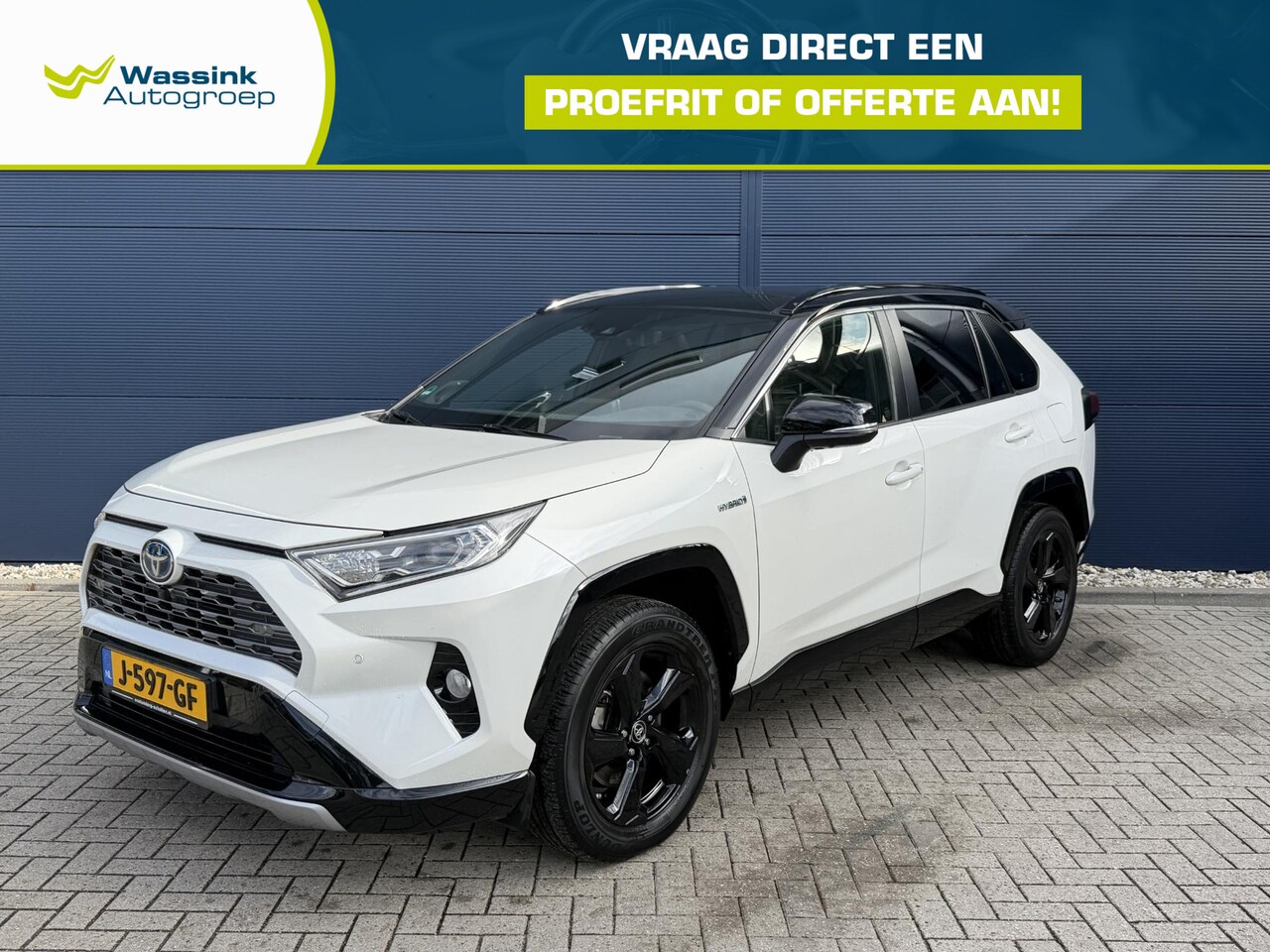 Toyota RAV4 - 2.5 Hybrid Business Navigatie | Panoramadak | Stoelverwarming | Trekhaak | Jbl Audio - AutoWereld.nl