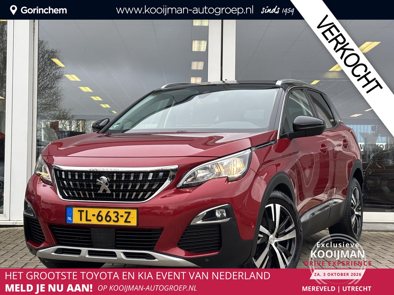 Peugeot 3008 - 1.2 PureTech Allure | Distributieriem is vervangen | Afn. Trekhaak | 1e Eigenaar | Origine - AutoWereld.nl