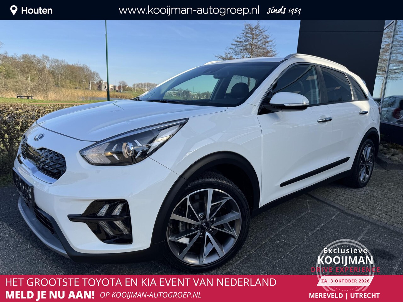 Kia Niro - 1.6 GDi Hybrid DynamicLine Style Pack 18 Inch, Adaptieve Cruise Control, Draadloos Opladen - AutoWereld.nl