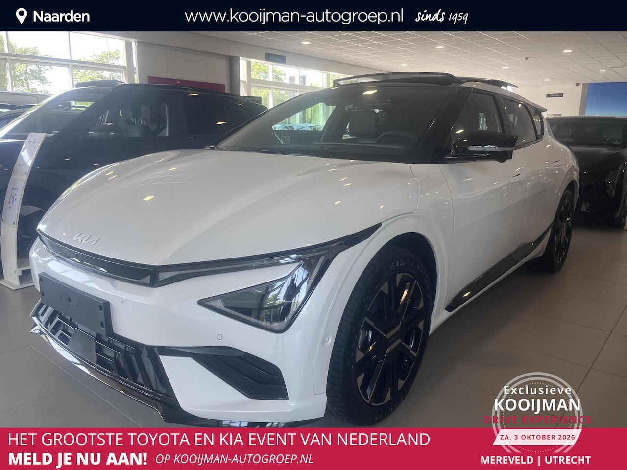 Kia EV6 - GT-Line 84 kWh Nieuw op voorraad!!  Nu € 2000,- extra inruil!! - AutoWereld.nl