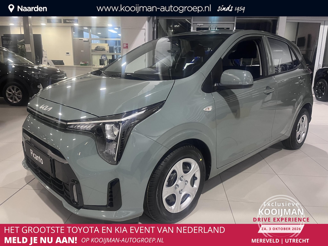 Kia Picanto - 1.0 GDi DynamicLine TIJDELIJK INRUIL VOORDEEL €1100,- - AutoWereld.nl