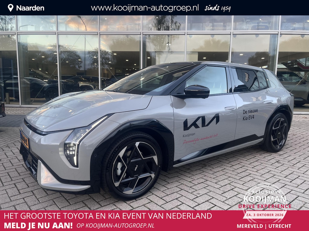 Kia EV4 - GT-PlusLine 81.4 kWh Bel ons voor een scherpe offerte!! DEMO VOORDEEL / BIJTELLING 17% - AutoWereld.nl